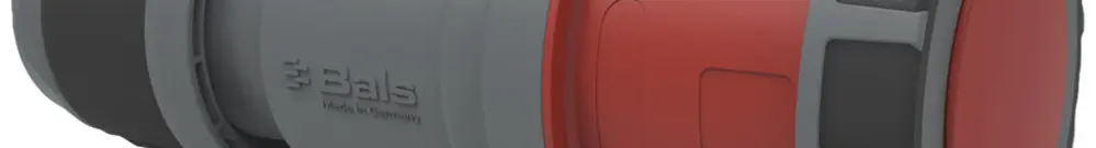 Prise mobile CEE Bals INNOLINQ-Design 5P 125A 400V rouge 6h IP67 borne à vis 