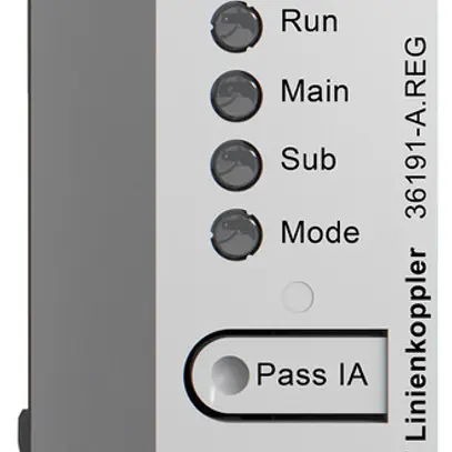 Coupleur de ligne/zone AMD Feller 36191-A.REG, KNX Data Secure, 1UM 