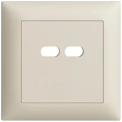 UP-Montageset Feller EDIZIOdue für Steckdose USB 18W 2×Typ C crema 