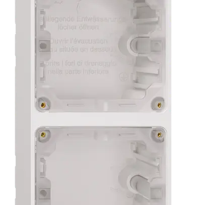 En-tête NAP Feller NEVO, 2×1, pour appareils N.CO, blanc 
