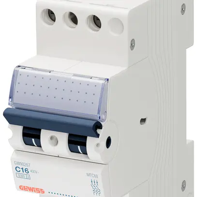 Leitungsschutzschalter Gewiss 90 MCB 3P 400V C 16A 6kA 2TE 