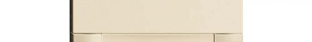 Touche 1/2 KNX/électronique a.LED+ papier EDIZIOdue commande 2×1 crema 