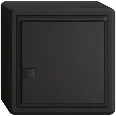 Pulsante KNX RGB AP EDIZIO.liv SNAPFIX® sensore temp.s.LED 1× com.1T ne 