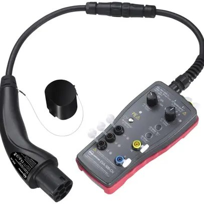 Prüfadapter Beha-Amprobe EV-520-CH KIT mit Prüfkabel Typ 2 