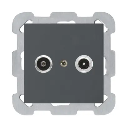 Prise antenne ENC kallysto R/TV montage B 23dB 2GHz anthracite 
