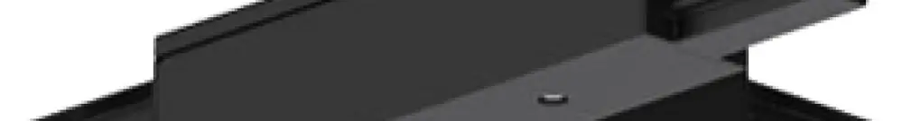 Alimentation en T Sylvania OneTrack 3 phases DALI noir à droite extérieur 