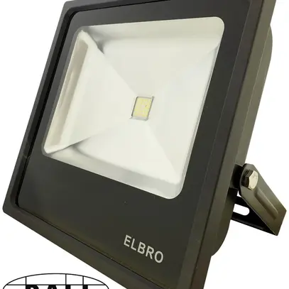 Projecteur LED SLED80-5K-DA DALI 80W 5000K 9673lm 120° 250×248×114mm IP65 