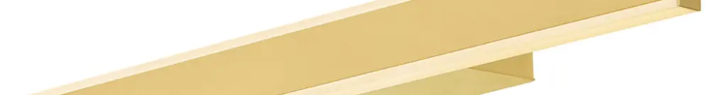 Applique LED SLV ONE LINEAR 50 14W 900lm 927/930 IP44 VAR 525mm laiton 