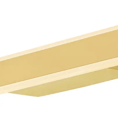 Applique LED SLV ONE LINEAR 50 14W 900lm 927/930 IP44 VAR 525mm laiton 