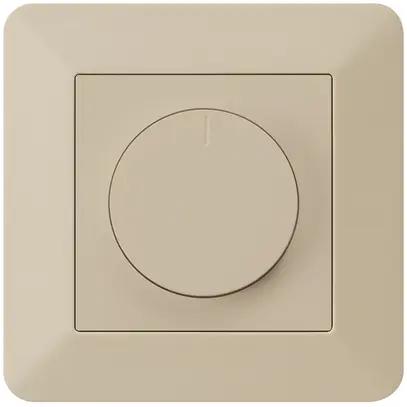 Variatore rotativo universale INC Hager kallysto.trend 20…400W/VA beige 
