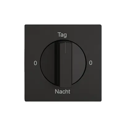 Montageset EDIZIO.liv SNAPFIX® f.Drehschalter m.Griff 0-Tag-0-Nacht sz 