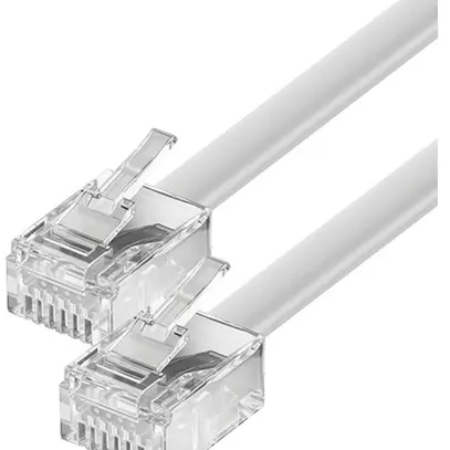 Câble de connexion ESYLUX SmartDriver-2 RJ11, 10m, 8×blanc 