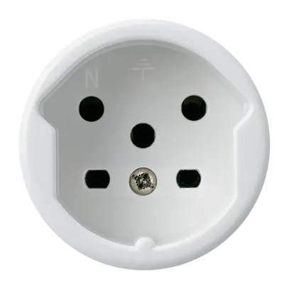 Insert pour prise ENC basico T15 blanc 