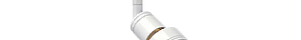 Projecteur SLV PURI, GU10 50W avec adaptateur 1-phase IP20 blanc 
