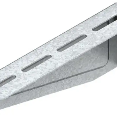 Mensola murale Niedax medio pesante, 60×610mm.1.2 kN, acciaio zincato a caldo 