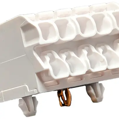 Morsetto di connessione 5P 0.5…2.5mm² messa a terra innesto iscrizione bi 