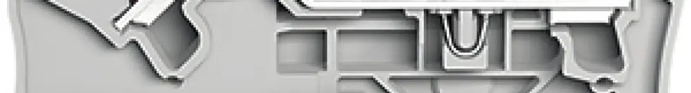 Durchgangsklemme WAGO TopJob-S 2.5mm² 2L grau Serie 2102 