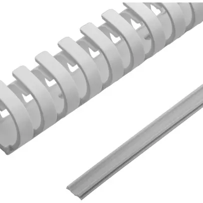 Kit de guide de câbles Rittal IT 7030.695 2000mm matière synthétique gris 