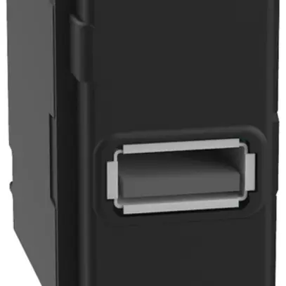 Presa di carica USB INS Legrand Living Now 1 modulo 1×USB-A 3000mA 5V nero 
