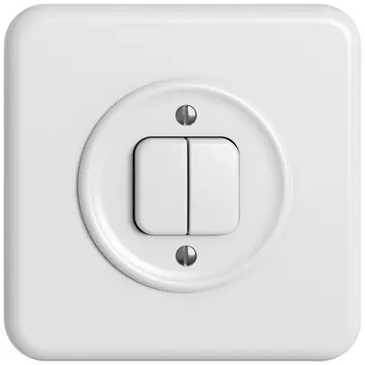 Contact à poussoir ENC STANDARDdue SNAPFIX® 2×AR/1P bc 
