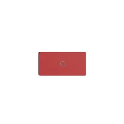 Poussoir 1/2 ENC Edue Wiser symbole O (hors) berry 