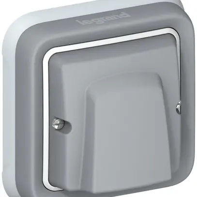 Sortie de câble ENC PLEXO 16A 250V gris avec décharg.de traction 