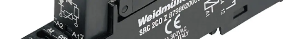 Relè WM RCLKITZ 1CO 12A AgNi 19.2…31.2VDC LED raccordo a molla 