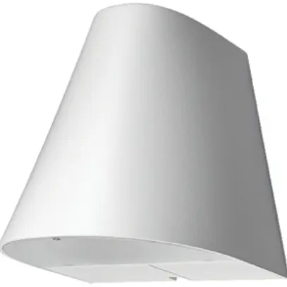 Applique SG Spike GU10 1×10W 880lm 830 IP44 VAR direct 171×155×173mm blanc 