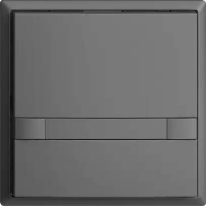 Pulsante KNX RGB EDUE, 250mW, s.LED, c.carta, 1×pulsante, com.2×tasti, grs 