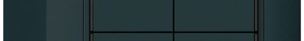 Poussoir KNX AP KAL 4×touches 4×points actionnables LED noir 