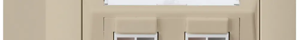 Presa AP audio kallysto 2×beige morsetto per 2 altoparlante 