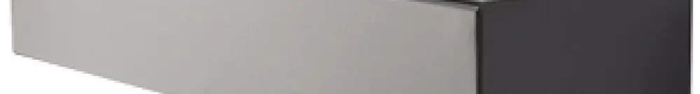 Applique LED SG Edge 7W 590lm 840 IP65 REG indiretto 320×103mm antracite 