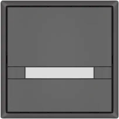 Pulsante KNX RGB EDIZIO.liv SNAPFIX® sensore temp.s.LED targ.1× com.2T grs 