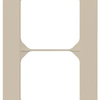 Cadre de recouvrement ENC kallysto.pro 4×1 beige 94×274mm 