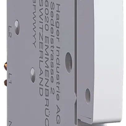 Modulo di alimentazione Hager uniway 63A, L1, larghezza 9mm 