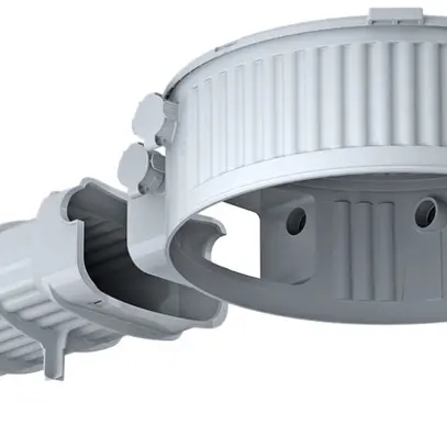 Boîtier INC AGRO HaloX 250 avec tunnel 325mm pour béton sur place 