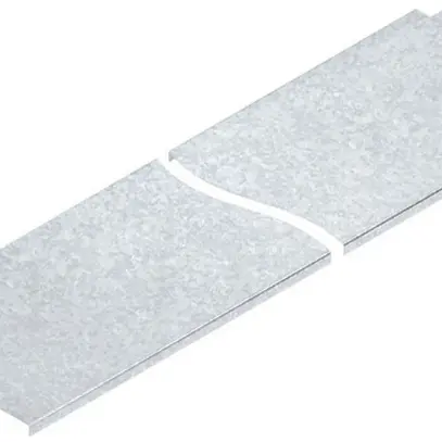 Couvercle Niedax, pour échelle KR, 402×3000mm, p=0.75mm, acier, zingué 