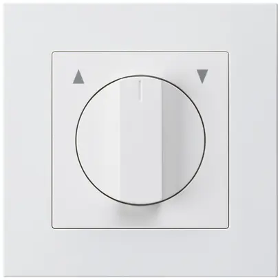 Interruttore/tasto rotativo INC per tapparella KPR bianco 