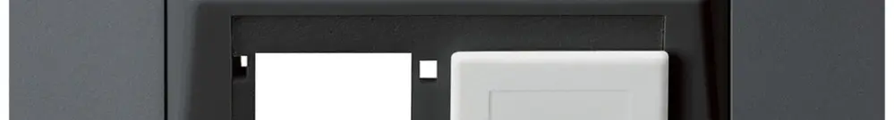Kit di montaggio INC kallysto.trend R&M freenet antracite 