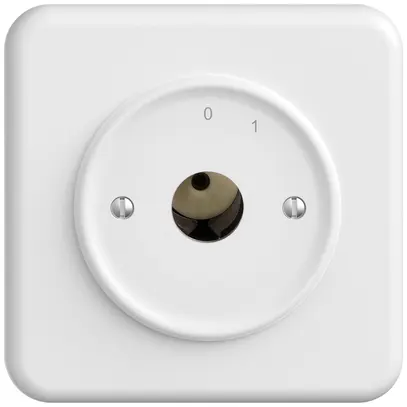 Interruttore a chiave INC STANDARDdue p.KABA 1514 ritiro cont.sep.1P 0-1 67mm bi 