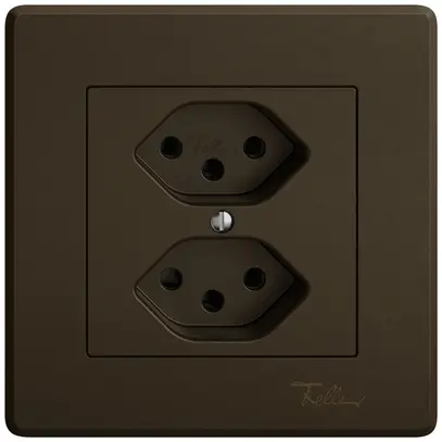 Presa INC EDIZIO.liv SNAPFIX® 2×T13 ma 