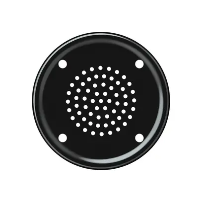 Kit frontale origin gong per porte nero 