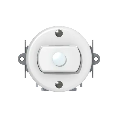 Interrupteur/poussoir lum. ENC CLASSIC 3/2L blanc 
