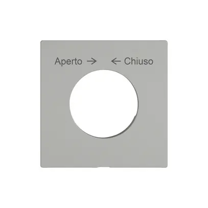 Kit di montaggio EDIZIO.liv SNAPFIX® interr.rot.c.chi.Aperto → ← Chiuso grc 