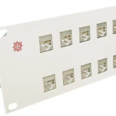 Panneau de distribution 19" ITT 30×RJ45 2UH 