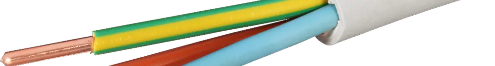 Cavo TT 3×4mm² LNPE grigio Eca Una lunghezza