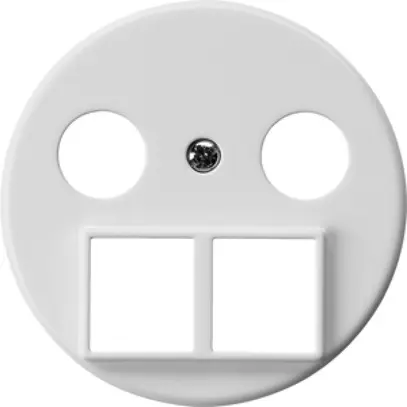 Disque frontal HMS basico pour TV-R blanc 