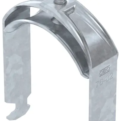 Schnellverleger BET 2056 H-Fuss Metall 76…82mm 1×Kabel Stahl tfZn 
