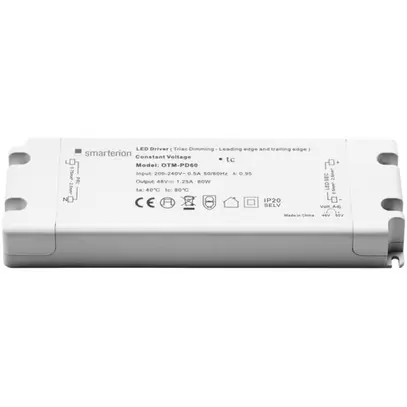 Bloc d'alimentation 48V 90W triac Dimensions : L180 x l60 x H35 mm 