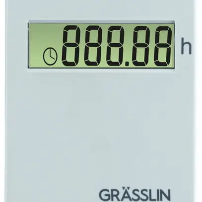 Contatore ore di servizio AMD Elbro taxxo 9403, 24…240VAC / 12…150VDC, grigio 